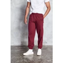 Uniszex nadrág Just Hoods AWJH072 College Cuffed Jogpants -L, Burgundy