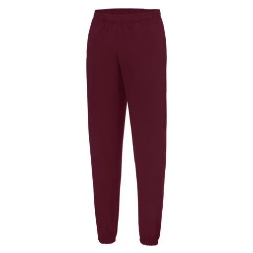 Uniszex nadrág Just Hoods AWJH072 College Cuffed Jogpants -L, Burgundy