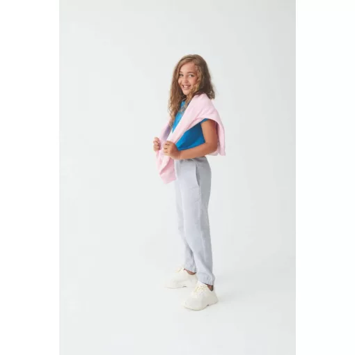 Gyerek nadrág Just Hoods AWJH072J Kids Cuffed Jogpants -12/13, New French Navy
