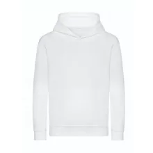 Gyerek kapucnis pulóver Just Hoods AWJH201J Kids Organic Hoodie -XS, Arctic White