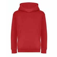 Gyerek kapucnis pulóver Just Hoods AWJH201J Kids Organic Hoodie -M, Fire Red