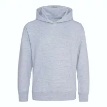 Gyerek kapucnis pulóver Just Hoods AWJH201J Kids Organic Hoodie -XS, Heather Grey