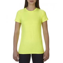   Női póló Comfort Colors CC4200 Fitted póló -XL, Neon Yellow