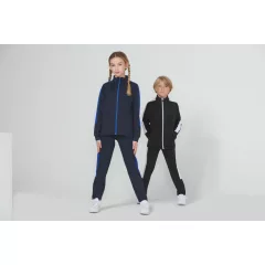 Gyerek Finden + Hales FHLV873 Kid S Knitted Tracksuit Top -11/12, Navy/Royal