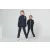 Gyerek nadrág Finden + Hales FHLV883 Kid S Knitted Tracksuit pants -9/10, Black/White