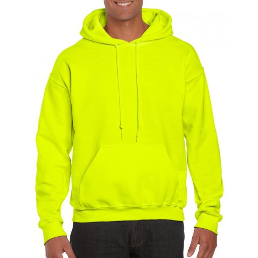 Uniszex kapucnis pulóver Gildan GI12500 Dryblend Adult Hooded Sweatshirt -S, Safety Gr