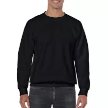 Uniszex pulóver Gildan GI18000 Heavy Blend Adult Crewneck Sweatshirt -4XL, Black