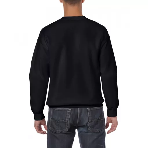 Uniszex pulóver Gildan GI18000 Heavy Blend Adult Crewneck Sweatshirt -4XL, Black