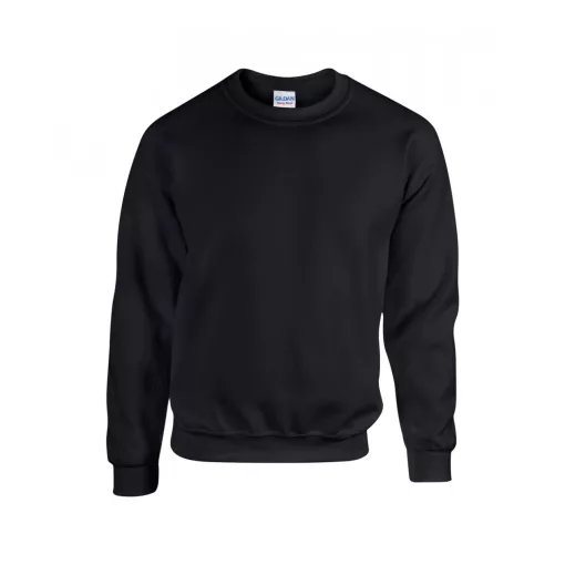 Uniszex pulóver Gildan GI18000 Heavy Blend Adult Crewneck Sweatshirt -4XL, Black