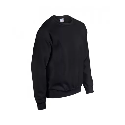 Uniszex pulóver Gildan GI18000 Heavy Blend Adult Crewneck Sweatshirt -5XL, Black