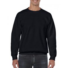Uniszex pulóver Gildan GI18000 Heavy Blend Adult Crewneck Sweatshirt -L, Black