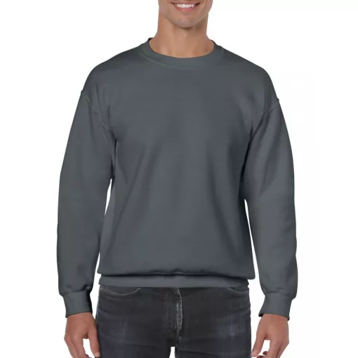 Uniszex pulóver Gildan GI18000 Heavy Blend Adult Crewneck Sweatshirt -5XL, Charcoal