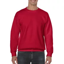 Uniszex pulóver Gildan GI18000 Heavy Blend Adult Crewneck Sweatshirt -L, Cherry Red