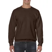 Uniszex pulóver Gildan GI18000 Heavy Blend Adult Crewneck Sweatshirt -XL, Dark Chocola