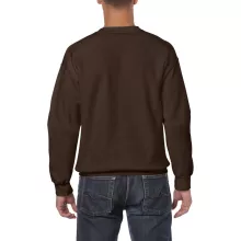 Uniszex pulóver Gildan GI18000 Heavy Blend Adult Crewneck Sweatshirt -XL, Dark Chocola