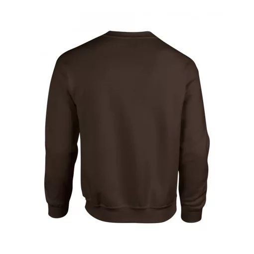 Uniszex pulóver Gildan GI18000 Heavy Blend Adult Crewneck Sweatshirt -XL, Dark Chocola