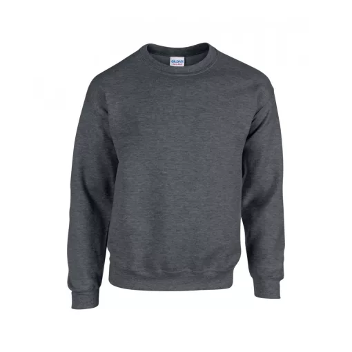 Uniszex pulóver Gildan GI18000 Heavy Blend Adult Crewneck Sweatshirt -3XL, Dark Heathe