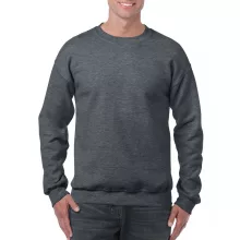 Uniszex pulóver Gildan GI18000 Heavy Blend Adult Crewneck Sweatshirt -5XL, Dark Heathe