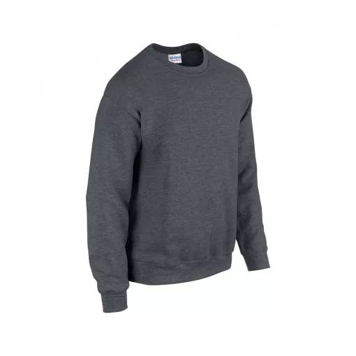 Uniszex pulóver Gildan GI18000 Heavy Blend Adult Crewneck Sweatshirt -M, Dark Heather