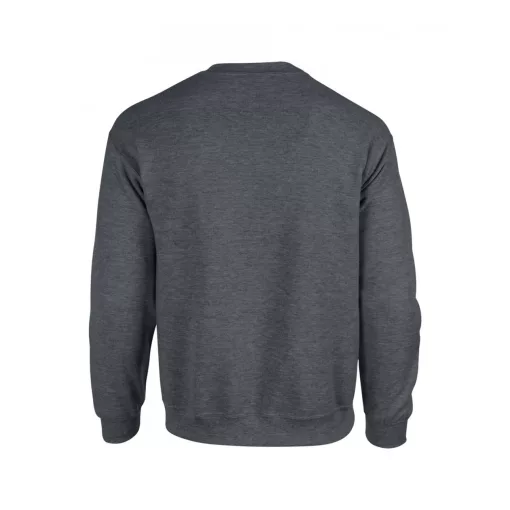Uniszex pulóver Gildan GI18000 Heavy Blend Adult Crewneck Sweatshirt -S, Dark Heather