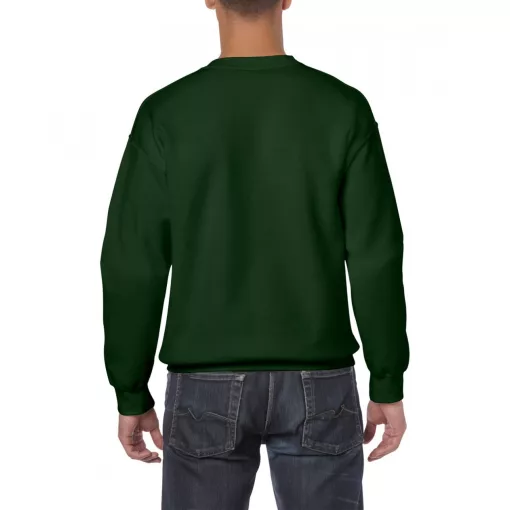 Uniszex pulóver Gildan GI18000 Heavy Blend Adult Crewneck Sweatshirt -3XL, Forest Gree