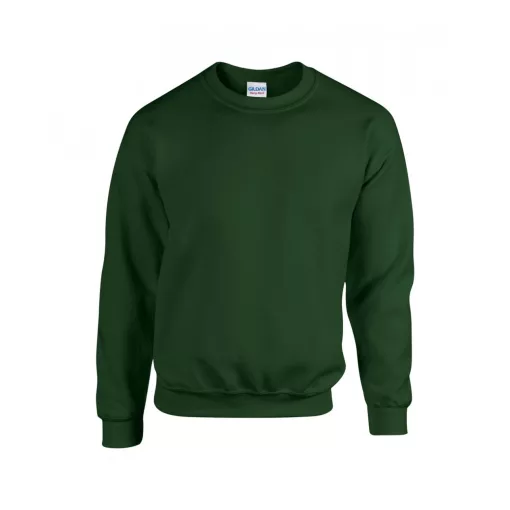Uniszex pulóver Gildan GI18000 Heavy Blend Adult Crewneck Sweatshirt -3XL, Forest Gree