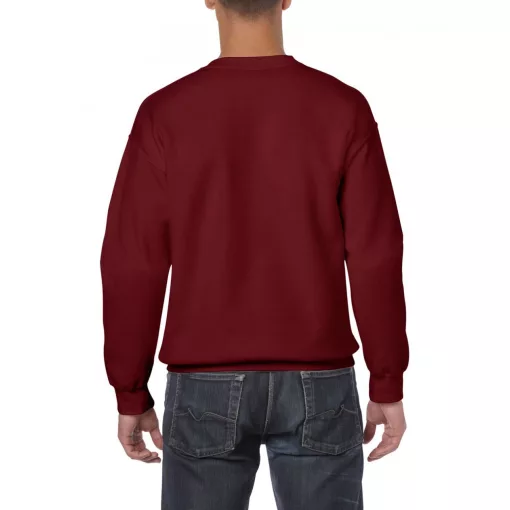 Uniszex pulóver Gildan GI18000 Heavy Blend Adult Crewneck Sweatshirt -2XL, Garnet