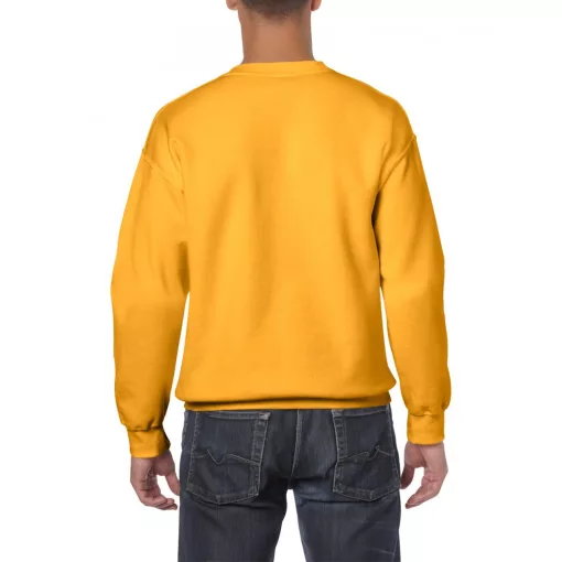 Uniszex pulóver Gildan GI18000 Heavy Blend Adult Crewneck Sweatshirt -S, Gold