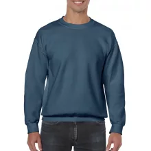 Uniszex pulóver Gildan GI18000 Heavy Blend Adult Crewneck Sweatshirt -S, Indigo Blue