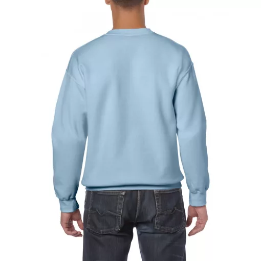 Uniszex pulóver Gildan GI18000 Heavy Blend Adult Crewneck Sweatshirt -3XL, Light Blue