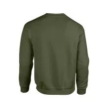 Uniszex pulóver Gildan GI18000 Heavy Blend Adult Crewneck Sweatshirt -M, Military Gree