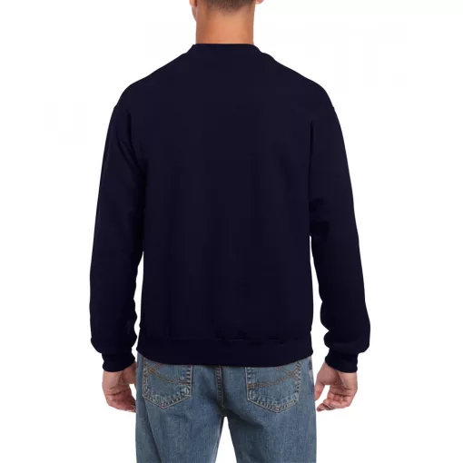 Uniszex pulóver Gildan GI18000 Heavy Blend Adult Crewneck Sweatshirt -4XL, Navy