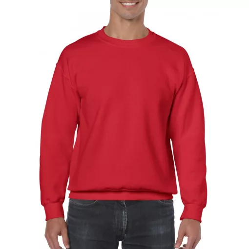 Uniszex pulóver Gildan GI18000 Heavy Blend Adult Crewneck Sweatshirt -2XL, Red