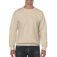 Uniszex pulóver Gildan GI18000 Heavy Blend Adult Crewneck Sweatshirt -XL, Sand