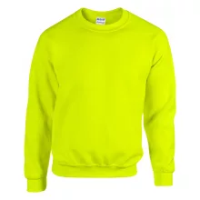Uniszex pulóver Gildan GI18000 Heavy Blend Adult Crewneck Sweatshirt -4XL, Safety Gree