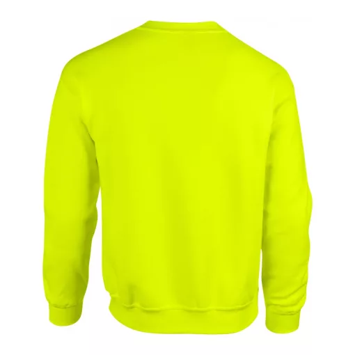 Uniszex pulóver Gildan GI18000 Heavy Blend Adult Crewneck Sweatshirt -4XL, Safety Gree