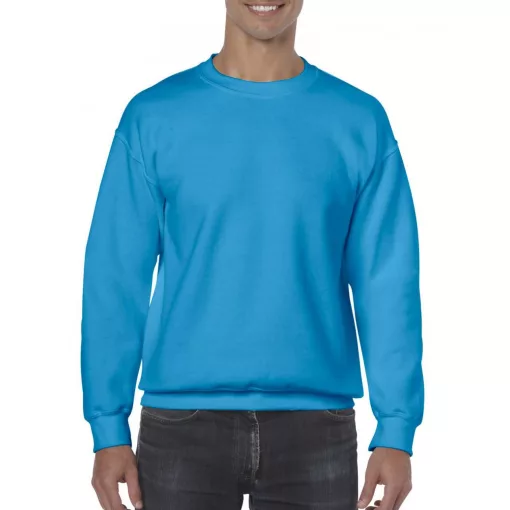 Uniszex pulóver Gildan GI18000 Heavy Blend Adult Crewneck Sweatshirt -L, Sapphire