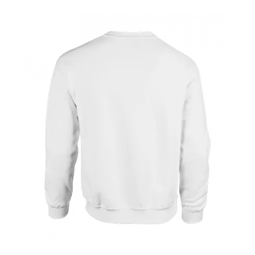 Uniszex pulóver Gildan GI18000 Heavy Blend Adult Crewneck Sweatshirt -4XL, White