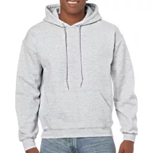 Uniszex kapucnis pulóver Gildan GI18500 Heavy Blend Adult Hooded Sweatshirt -5XL, Ash