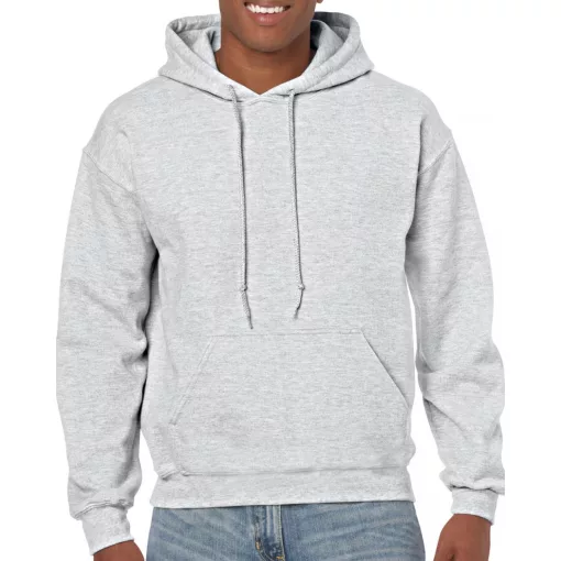 Uniszex kapucnis pulóver Gildan GI18500 Heavy Blend Adult Hooded Sweatshirt -L, Ash
