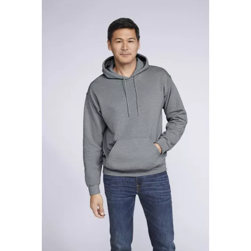 Uniszex kapucnis pulóver Gildan GI18500 Heavy Blend Adult Hooded Sweatshirt -2XL, Blac