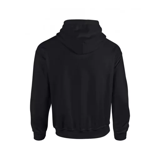 Uniszex kapucnis pulóver Gildan GI18500 Heavy Blend Adult Hooded Sweatshirt -S, Black