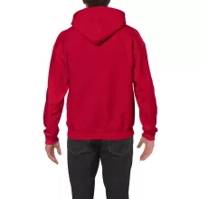 Uniszex kapucnis pulóver Gildan GI18500 Heavy Blend Adult Hooded Sweatshirt -L, Cherry