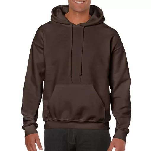 Uniszex kapucnis pulóver Gildan GI18500 Heavy Blend Adult Hooded Sweatshirt -5XL, Dark