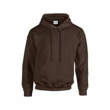Uniszex kapucnis pulóver Gildan GI18500 Heavy Blend Adult Hooded Sweatshirt -L, Dark C