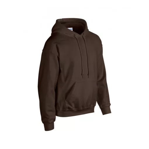 Uniszex kapucnis pulóver Gildan GI18500 Heavy Blend Adult Hooded Sweatshirt -L, Dark C