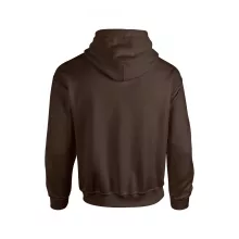 Uniszex kapucnis pulóver Gildan GI18500 Heavy Blend Adult Hooded Sweatshirt -L, Dark C