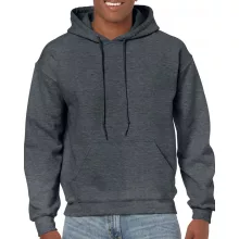 Uniszex kapucnis pulóver Gildan GI18500 Heavy Blend Adult Hooded Sweatshirt -2XL, Dark