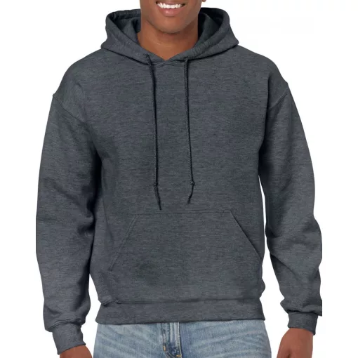 Uniszex kapucnis pulóver Gildan GI18500 Heavy Blend Adult Hooded Sweatshirt -L, Dark H