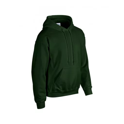 Uniszex kapucnis pulóver Gildan GI18500 Heavy Blend Adult Hooded Sweatshirt -L, Forest